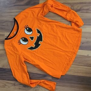 Halloween long sleeve pumpkin